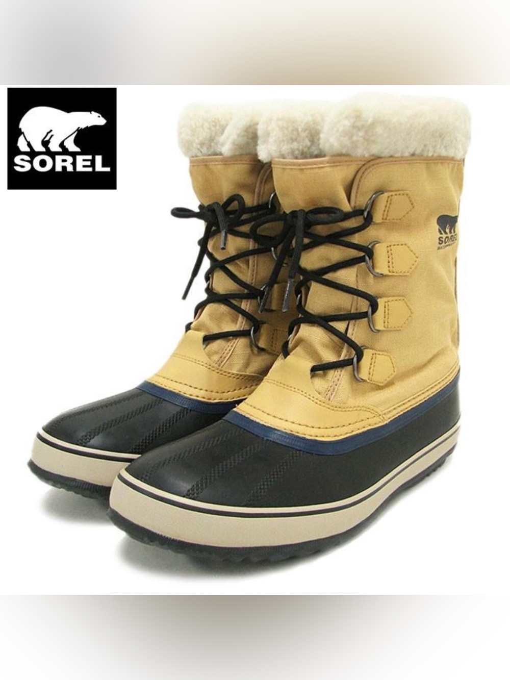 SOREL 1964 Pac Nylon Men's Waterproof Insulated Lace Up Winter Boot